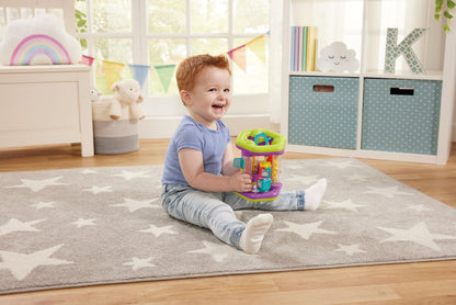 Kidoozie Flip 'n Roll Hexagon Ages 6 Month + Infant Toddler Learning Toy