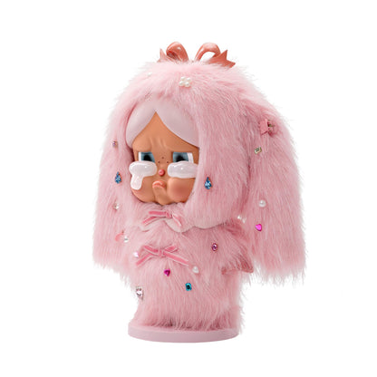 POP MART MEGA Crybaby 400% Crying in Pink 27.6cm/ 10.87inches Figurine, Toys for Mordern Home Décor, Collectible Art Toy