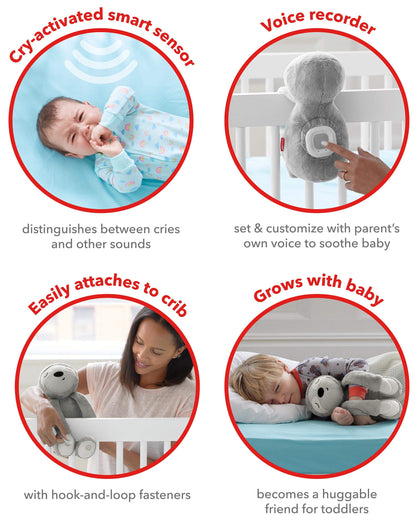 Skip Hop Cry-Activated Baby Soother, Sloth