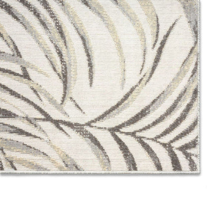 Tommy Bahama Malibu Palm Springs Coastal Indoor/Outdoor Area Rug, Ivory/Rust, 5'3"x7'3"
