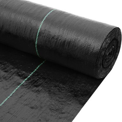 Doniks 13x115ft Driveway Fabric,5OZ Commercial Heavy Duty Weed Barrier Fabric, Garden Landscape Fabric,French Drain Fabric for Erosion Control,Landscape Fabric,Weed Barrier,Construction Projects