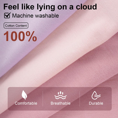 Wrrernsin Baby Sleep Sack 0-6 Months,100% Cotton TOG 0.5 Wearable Blanket for Newborn and Infant, 3 Pack 2-Way Zipper Lightweight Sleeping Bags for Toddler