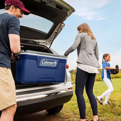 Coleman Classic Series Insulated Portable Cooler, Leak-Resistant Outdoor Hard Cooler Keeps Ice up to 5 Days, 52/70/120/150 Quart