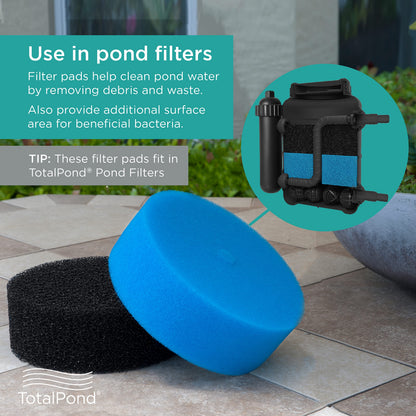 TotalPond Replacement Filter Pads for The 900 Gallon Pressurized Pond Filter (PF850) and 1200 Gallon Complete Pond Filter with UV Clarifier (PF1200UV)