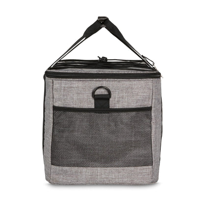 Amazon Basics Soft Insulated Leak-Proof Cooler Bag, Reusable, Portable, Keeps Cold, 50 Can Capacity, Gray