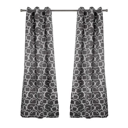 Harris Geometric Window Curtain Set