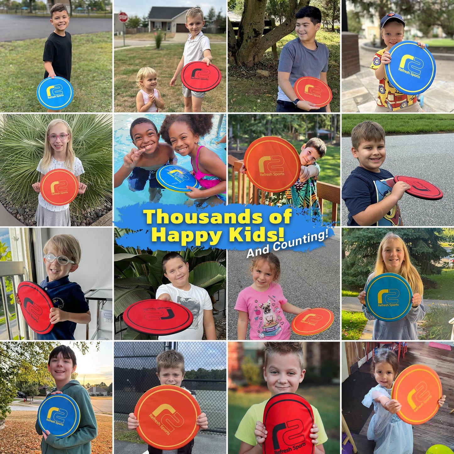 Soft Flying Disc for Kids: Easy To Use Beach Disc - Durable Design Floats On Water! Beach Toys, Pool Toys & Frisbbee for Adults Outdoor Fun Pool Toy - Boy Gifts & Girls Ages 5 6 7 8 9 10 11 12 13 14