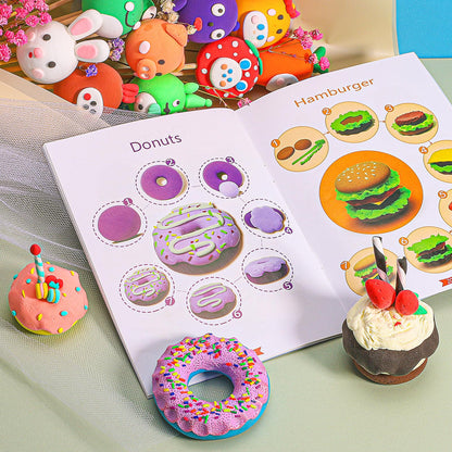 Modeling Clay - 50 Colors Air Dry Clay, DIY Molding Magic Clay for Slime add ins & Slime Supplies, Kids Toys Set for Boys and Girls