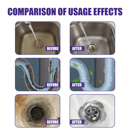 Powerful Duct Unclogger, Powerful Duct Cleaner, Quick Kitchen Toilet Duct Cleaning Tool, All Round Powerful Cleaning Tool for Home Use
