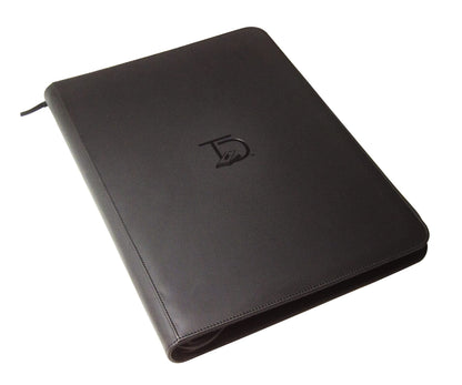 TopDeck 1000 Card Binder - TCG Portfolio - 16 Pocket Card Binder - Ringless Binder Compatible with Pokemon Cards, Yu-Gi-Oh, Magic the Gathering, and More - Side Load Sleeves - Cards Album (Black)