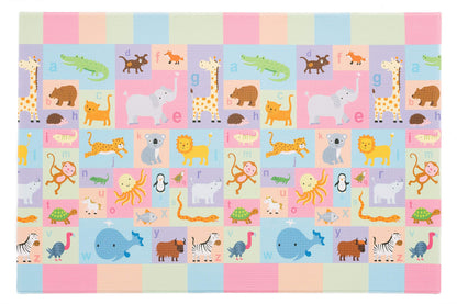 Baby Care Play Mat - Playful Collection (Busy Farm, Large) - Play Mat for Infants – Non-Toxic Baby Rug – Cushioned Baby Mat Waterproof Playmat – Reversible Double-Sided Kindergarten Mat