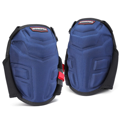 WORKPRO Knee Pads for Work, Construction Knee Pads, Safety Kneepads with Ergonomic Gel Cushion and Foam Padding for Gardening, Carpentry, Welding, Roofing, Cleaning