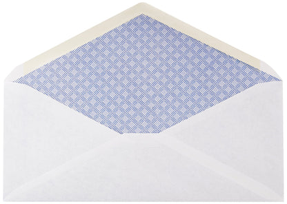 Amazon Basics #10 Security Tinted Business Envelopes for Documents and Invoices, Quality Seal, 4-1/8" x 9-1/2", White, Pack of 500