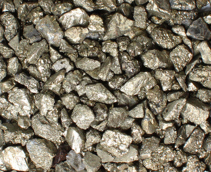 1/2 Lb Pyrite Fools Gold Chips - Iron Pyrite Raw Crystal Stones - Healing Crystals - Raw Natural Rough Stones - Crystal Healing Stones