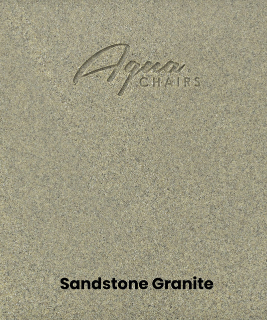 Aqua Outdoors - Small Side Table - for Inside Pool, Sun Shelf & Patio Surfaces - Designed for Shallow Shelves Up to 10” - Compatible with All Pools - Poolside & Sun Deck Tanning - Sandstone Granite