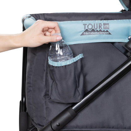 Baby Trend Expedition/Tour LTE 2-in-1 Stroller Wagon, Desert Blue
