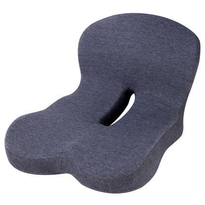 ZUAMEGUMemory Foam Car Seat Cushion – Ergonomic Driver Cushion for Sciatica & Tailbone Pain, Breathable Non-Slip Car Seat Pad for Car, Office Chair, Wheelchair