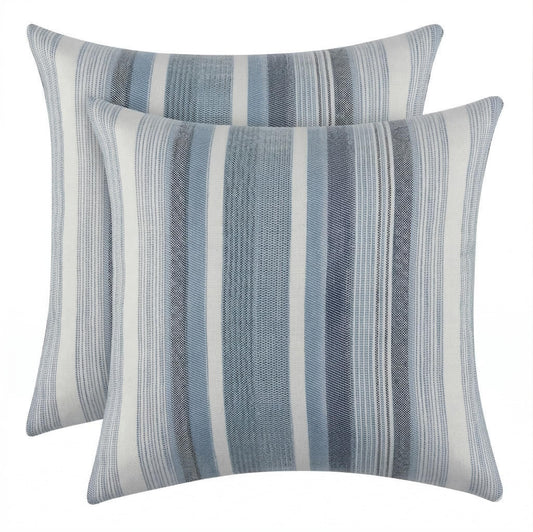BLVD Eight Fountas Decorative Throw Pillow with Insert (Cover + Insert Included) – 20"x 20" Down Alternative – Sofa & Bed Pillow for Couch, Living Room & Bedroom - CAL117 Compliant, 2 Pack