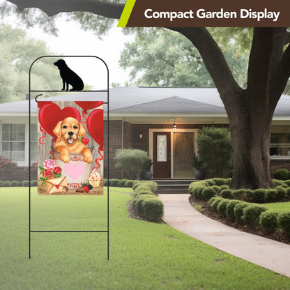 Briarwood Lane Wrought Iron Dog Garden Flag Arbor