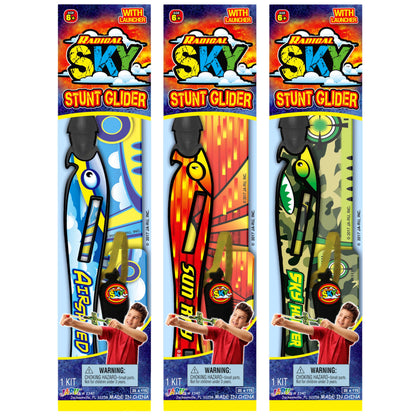 2GoodShop Slingshot Plane Glider w/Rubber Band Launcher (12 Planes) Flying Paper Foam Airplanes for Kids, Boys Toys. Outdoor Backyard Games & Activities. Bulk Birthday Party Favors. 2340-12p