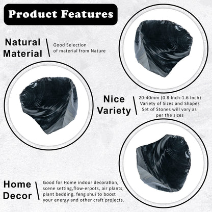 Crocon® 1LB Black Obsidian Rough Bulk Rocks Natural Stone Spiritual Gifts Raw Gemstone Crystals and Stones Tumbling Cabbing Polishing Gem Mining Chakra Balancing Reiki Healing Home Office Décor