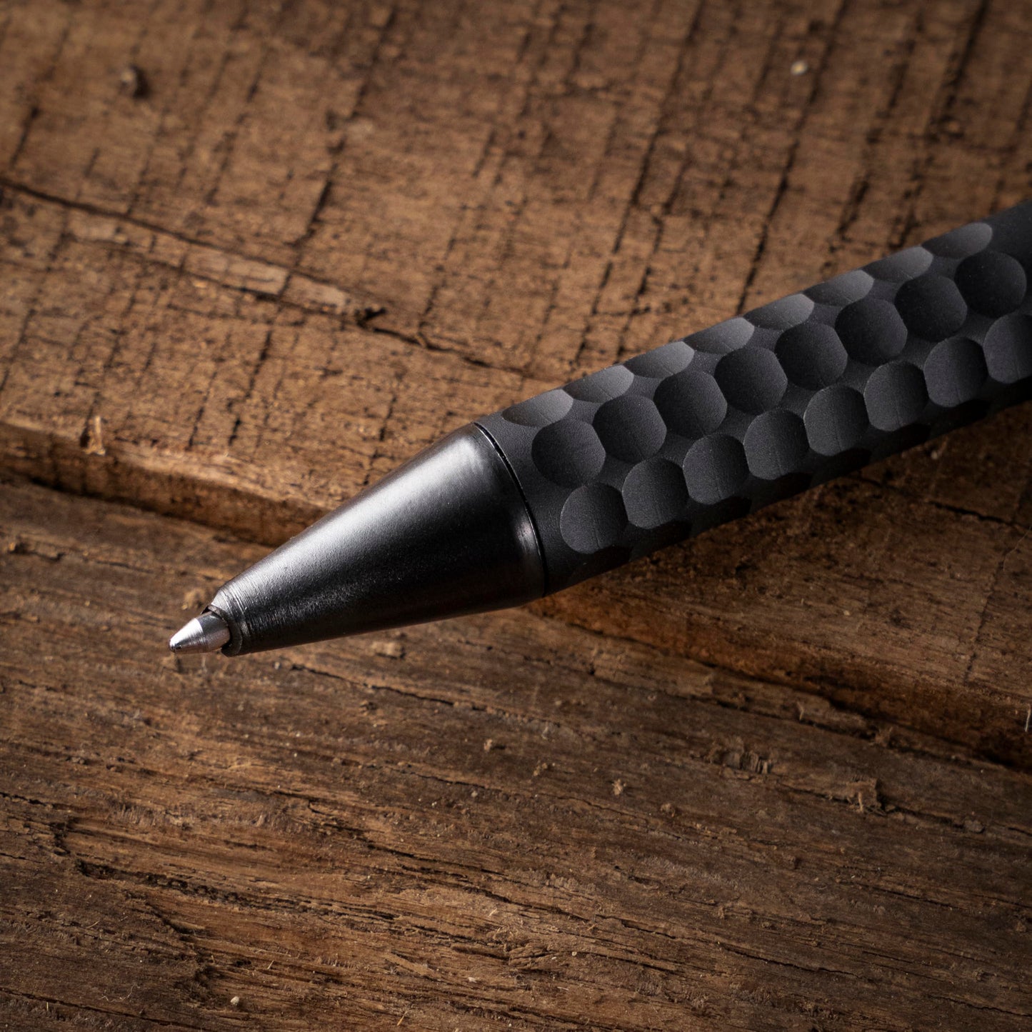 Rite in the Rain All-Weather Readiness Metal Tactical Pen with Stylus, Bolt-Action Clicker, Glass Breaking Tip, Black Ink, Made in the USA (No. AO50S)