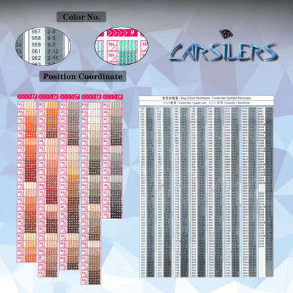 Diamonds Painting Accessories,Replacement for Missing Square Drills 747 754 758 760,Rhinestone Resin Diamond Drill,4 Colors Beads Gems Stones,3500pcs per Color