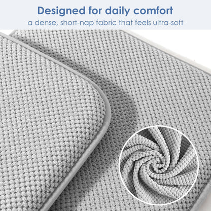 SWEMSTAR Chair Cushions - 15"*17" Kitchen Dining Chair Pads Foam Seat Cushion for Chairs Barstool Cushions Non Slip Seat Pad