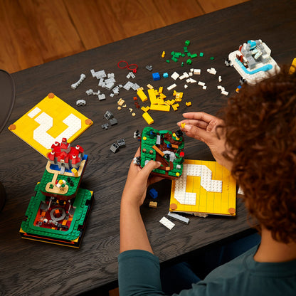 Lego Super Mario Fragezeichen-Block aus Super Mario 64