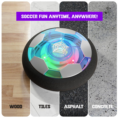Ninja Blast Hover Soccer Light-Up Ball, Birthday Gift for Boys, Indoor Toy Games, Kids Gifts for Age 5, 6, 7, 8, 9, 10, 11, 12 Years Old, Boy Toys for Age 3 Years and Up.