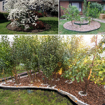 100ft x 30in x 80milTree Root Barrier Bamboo Barrier Rhizome Control Barrier for Landscaping and Protection Roads