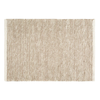Hausattire Jute Woven Area Rug 2'x3' - Natural, Small Boho Farmhouse Rugs for Living Room, Bedroom, Kitchen, Entryway Front Door | Beige Outdoor Indoor Rustic Accent Bathroom Mat - 24x36 Inch