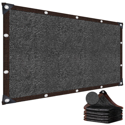 Tigvio 55% Shade Cloth for Garden, 9.8x18.7FT HDPE Mesh Tarp with Reinforced Grommets- Outdoor Sun Shade Cover for Greenhouse, Plant, Pergola, Chicken Coop, Backyard Patio Sunshade Net