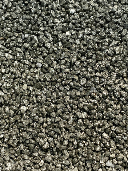 Rise Perspective Pyrite - Just Above 2mm no Powder - 100% Pyrite Life+Love! Grounding Abundance Prosperity! ja2(10 Pounds)