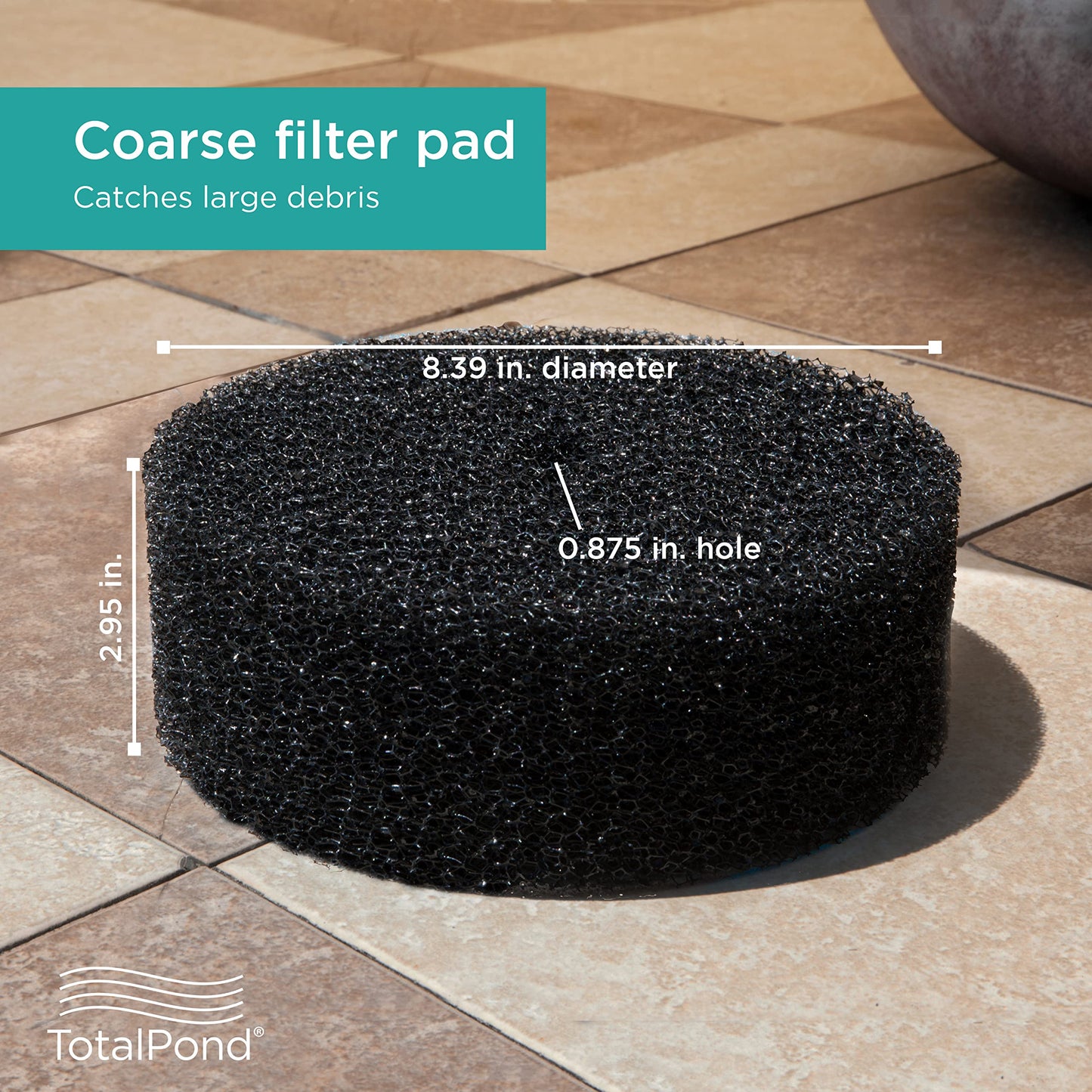 TotalPond Replacement Filter Pads for The 900 Gallon Pressurized Pond Filter (PF850) and 1200 Gallon Complete Pond Filter with UV Clarifier (PF1200UV)