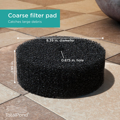 TotalPond Replacement Filter Pads for The 900 Gallon Pressurized Pond Filter (PF850) and 1200 Gallon Complete Pond Filter with UV Clarifier (PF1200UV)