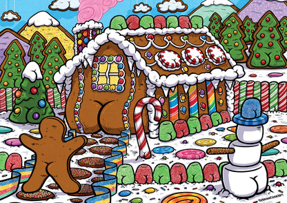 Ceaco - Avanti - Puppies in a Wagon - 300 Piece Puzzle for Adults - Challenging and Perfect for Game Nights - Finished Puzzle Size 21.25 x 15
