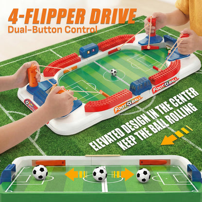 SMILESSKIDDO Soccer Board Games for Kids, Mini Foosball Table Toys for 3 4 5 6 7 8-12 Year Old Kids, Interactive Soccer Toys Indoor Home Party - Gift for Boys Girls Birthday Holiday