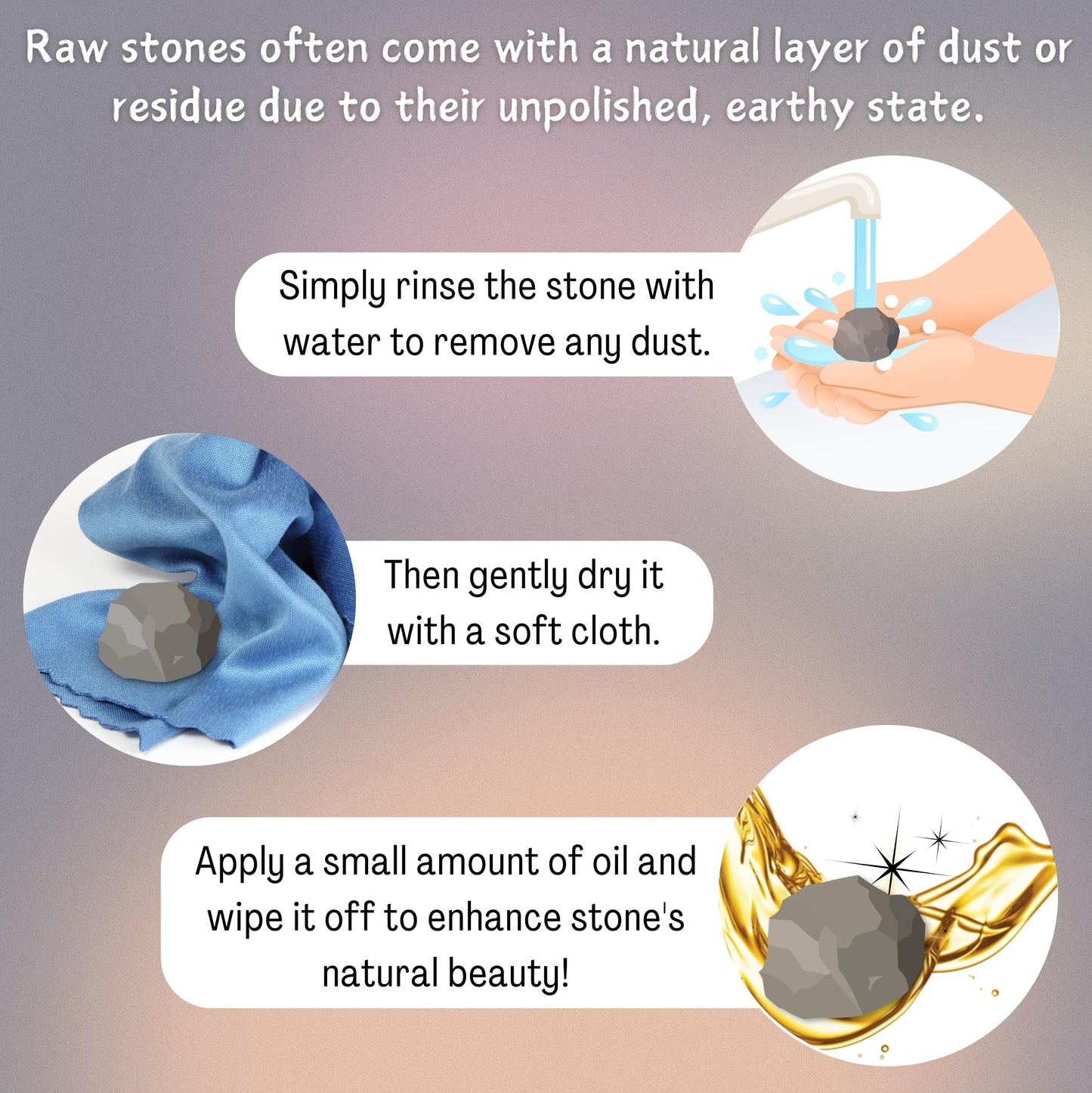 Amazing Gemstone Crystals for Mood Lifting Manifestation, Set of 6 Labradorite, Amazonite, Mariyam Jasper, Rose Quartz, Black Tourmaline and Lace Agate Healing Crystals and Stones