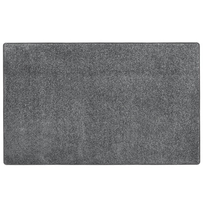 PURE ERA Carpet Stair Tread Landing Mat Tape Free Self Adhesive Non Slip Skid Resistant Indoor Doormat Area Rug Floor Mat for Kitchen Bathroom Workstations Washable 2' X 3' (Dark Gray)