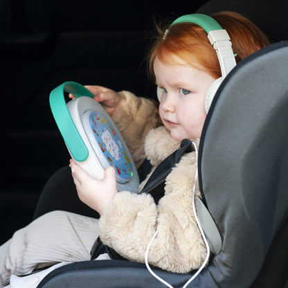 TIMIO Starter Kit: The Screen-Free, Interactive Educational Audio & Learning Toy from 2 Years on with 5 Discs + 8 Languages DE/EN/FR/ES/IT/NL/CN/PT