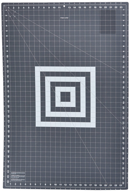 Fiskars Self Healing Cutting Mat for Quilting, Arts and Crafts, 24" x 36" Grid, Sewing Mat, Craft Cutting Board, Sewing Supplies and Quilting Tools
