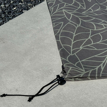 UB-STORE Plant Covers Freeze Protection 47"x71" in 2 Pack | Brown Winter Frost Blankets for Outdoor Plants | Reusable Garden Cover Bags with Zipper Drawstring | Cold Weather Shrub Protection Cloth