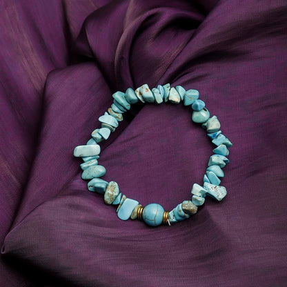 MILAKOO Women 7 Chakra Bracelets Crystal Healing Chip Stone Stretch Bracelets for Women Reiki Yoga Anxiety