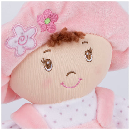GUND Baby My First Dolly, Plush Doll for Babies and Toddlers, Pink/White, 13”