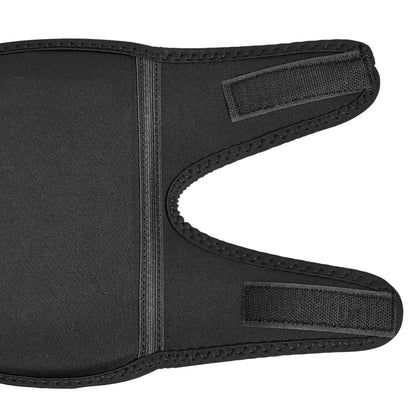 Amazon Basics Over/Under Knee Pads with Foam Padding for Kneeling, Indoor and Outdoor Use, 8.5", One Size, Black, 1 Pair