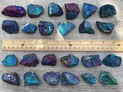 GAF TREASURES Wholesale Raw Chalcopyrite Crystals, Natural Chalcopyrite Stone, Natural Rough Chalcopyrite Crystals, Chalcopyrite Rough, Chalcopyrite Healing Crystals (Chalcopyrite, 0.5 Pound)