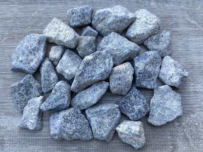 GAF TREASURES Wholesale Raw Iolite Crystals, Natural Iolite Stone, Natural Rough Iolite Crystals, Iolite Rough, Iolite Healing Crystals (Iolite, 0.5 Pound)