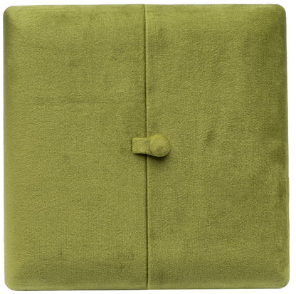 COWFEX Velvet Big Chunky Pearl Necklace Gift Box Showcase Jewelry Storage Case (Olive Green)