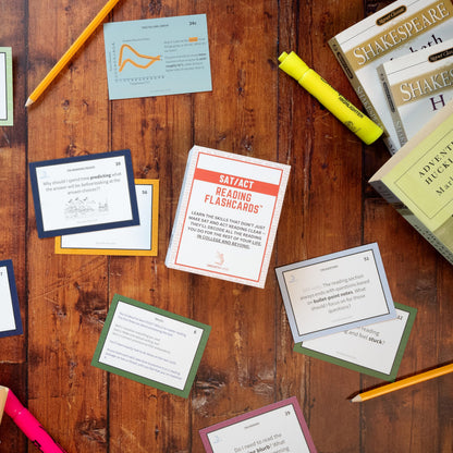 SAT/ACT Reading Flashcards by Growthwise